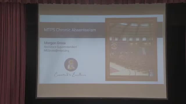 Assistant superintendent outlines district plan to address chronic absenteeism