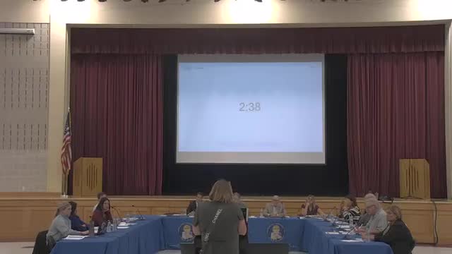 Public commenter raises concerns about PTA bylaws, policy revisions and electronic-device rules