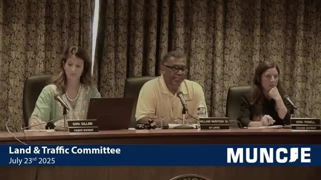 Muncie residents press committee on front‑yard parking, officials explain enforcement process