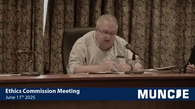 Muncie Ethics Commission outlines transparency portal contents, details required procurement records for public posting