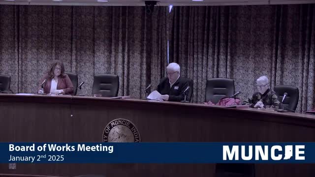 Muncie Board of Public Works and Safety elects officers, approves $765,173 in claims