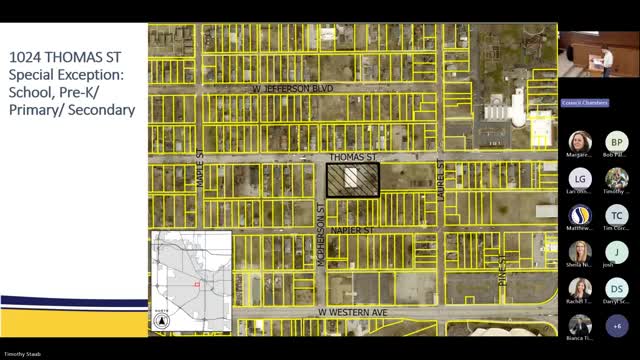 Committee recommends approval for private primary-secondary school at Thomas Street site