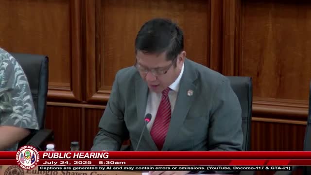 Guam committee hears bill to let police hire in-house attorney; attorney general warns of constitutional risk