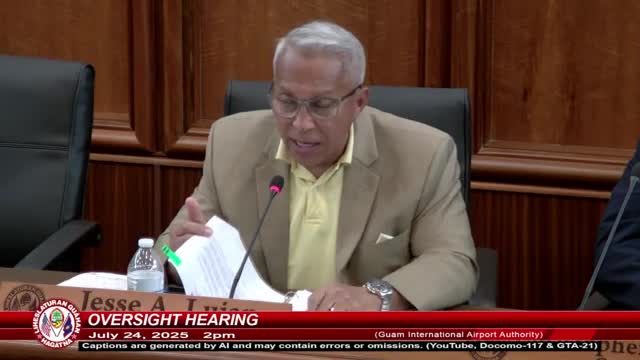 Guam Airport Discusses Airline Incentives and Budgetary Constraints with Local Leaders
