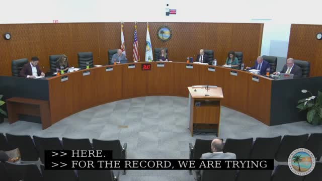 Fire Chief Jadala Presents Miami Dade Fire Rescue 2024 Report to Sunny Isles Beach Council