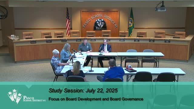 Board debates ambiguity in survey item on evaluating staff by student success; members disagree on feasibility