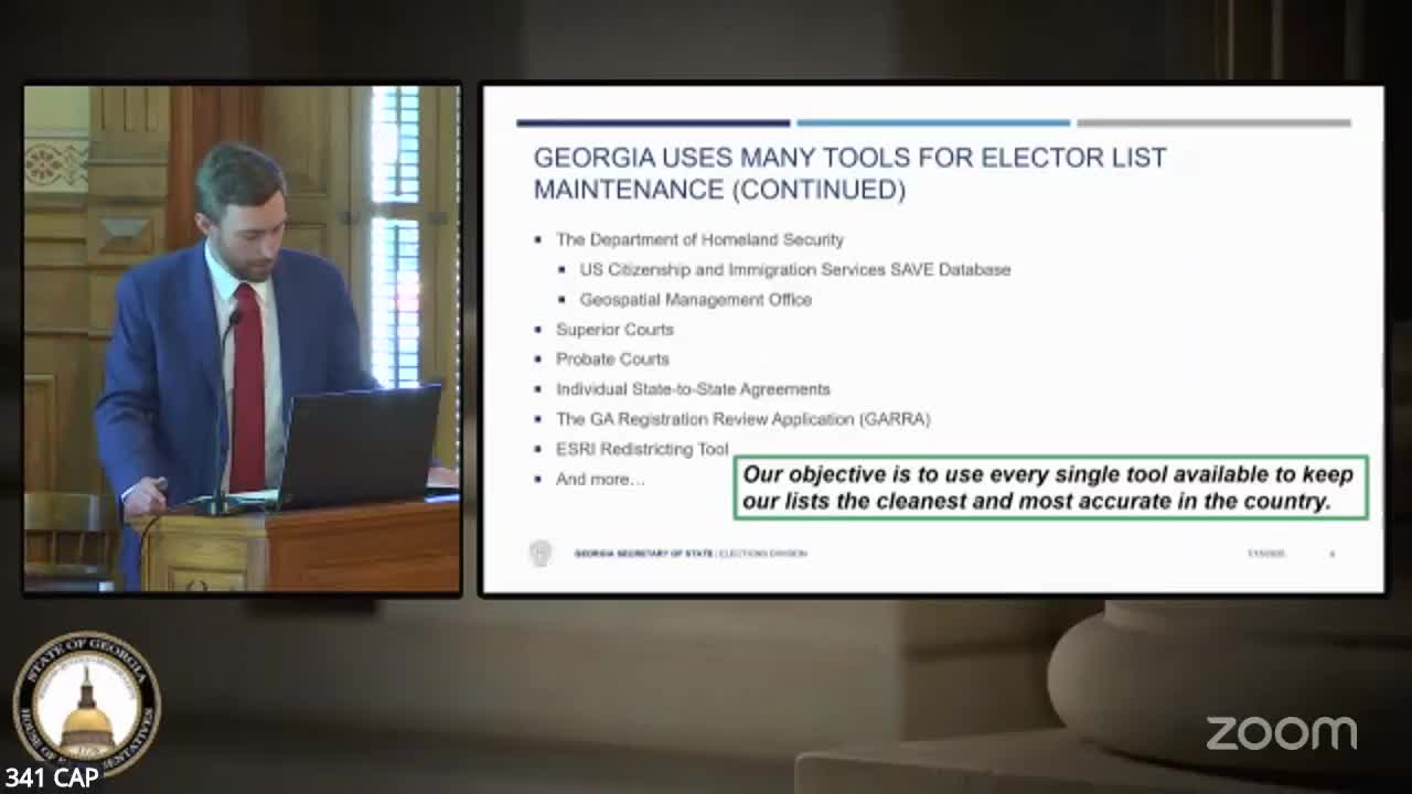 Committee told Georgia must plan now for SB189 QR-code ban and possible move to hand-marked ballots