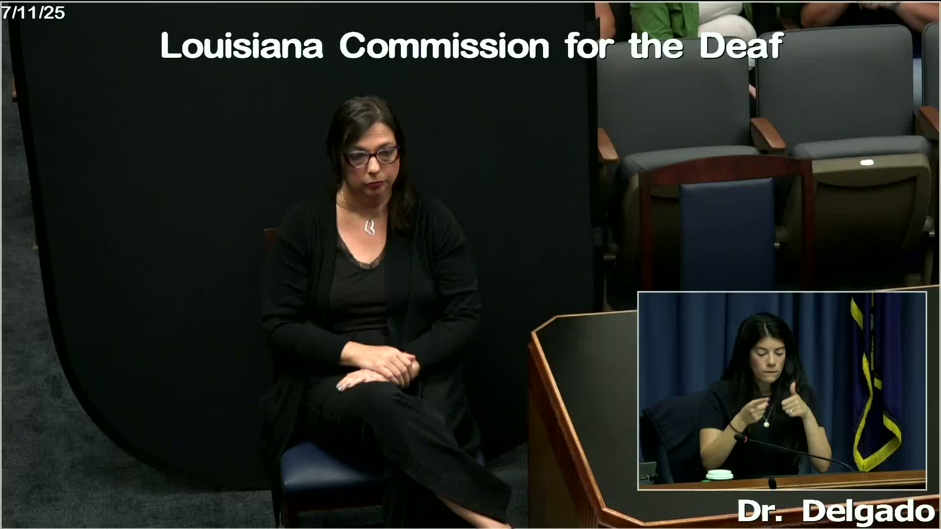 Louisiana commission reviews proposed ASL interpreter qualifications after LDH public comment period