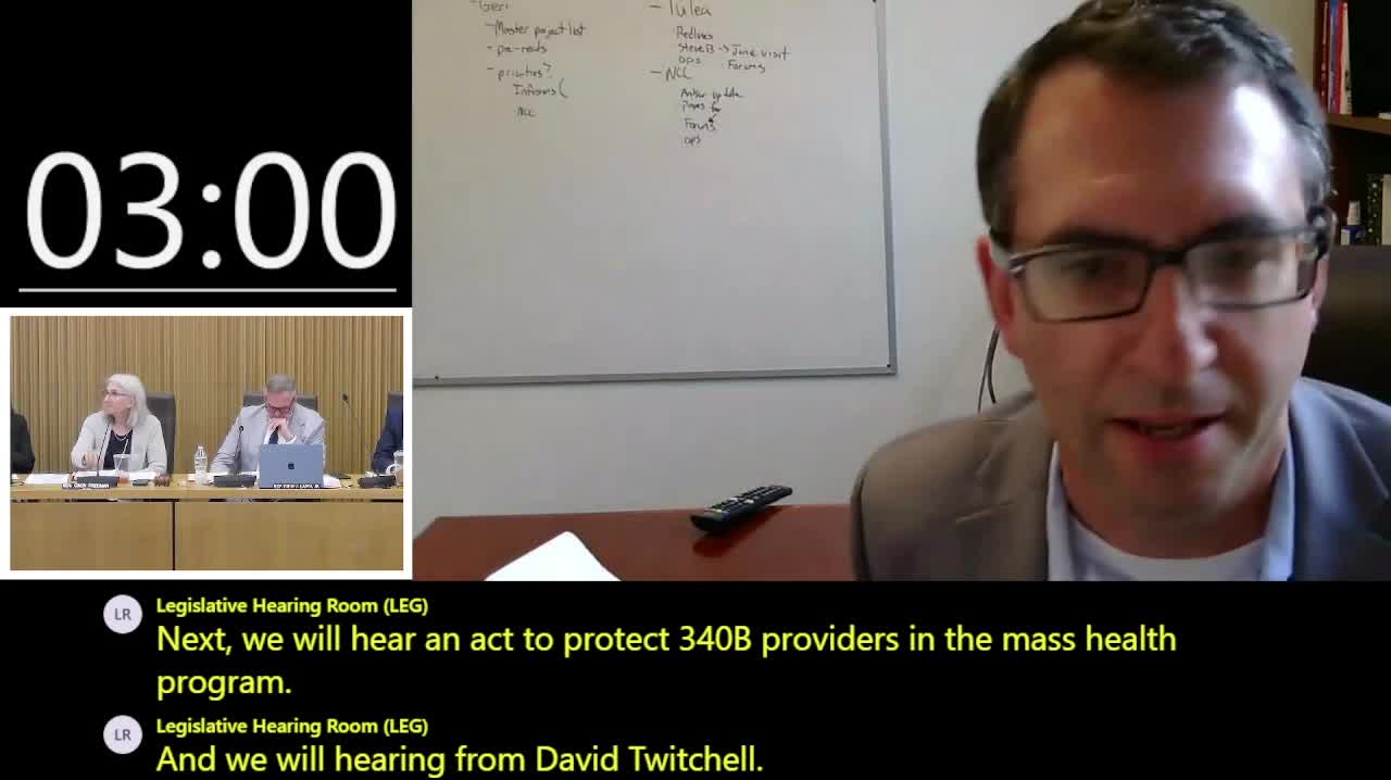 340B program draws competing testimony — hospitals seek protection while others call for transparency