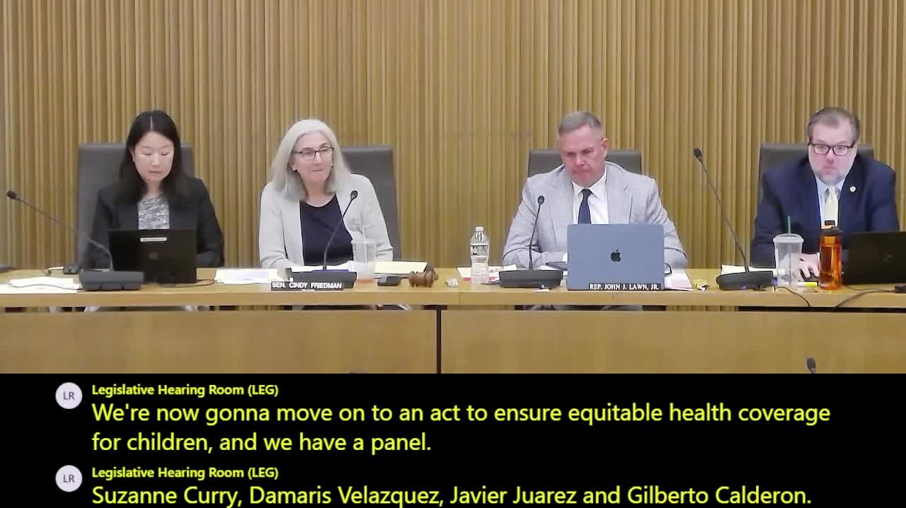 Advocates press committee to remove immigration status as barrier to full coverage for children