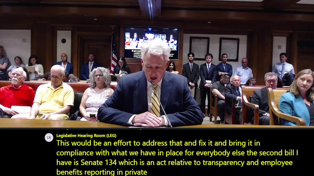 Sen. Keenan calls for construction-site benefit transparency; bill would require certificates of compliance