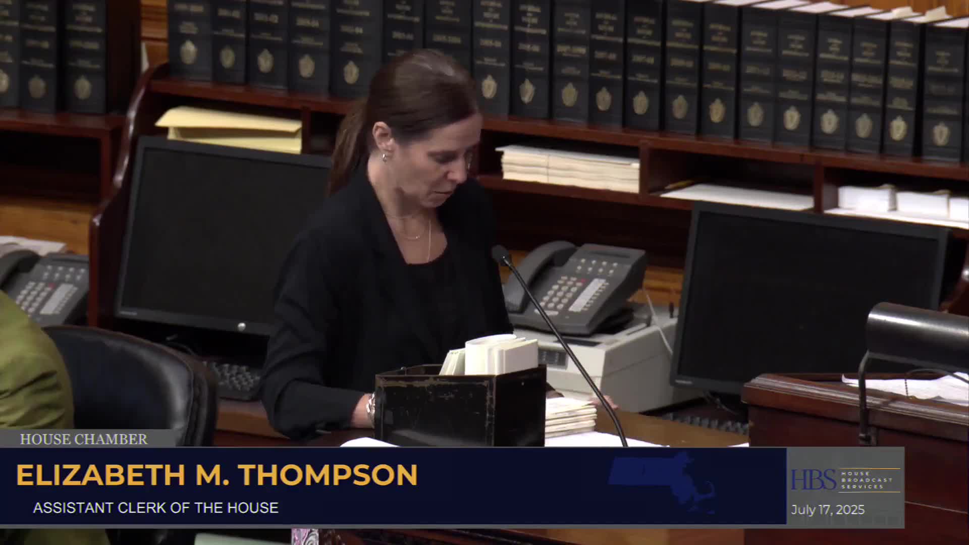 Representative Kerans’ petitions on newborn CMV screening and sick‑leave bank referred to public health and public service committees