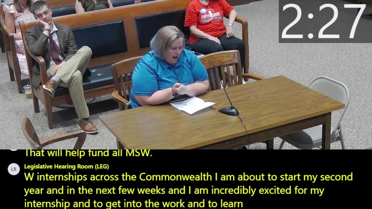 Massachusetts Testimony Highlights Need for Debt Free Public Higher Education Bills