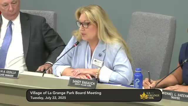LaGrange Park Board Approves Expansion of Barnsdale Business District