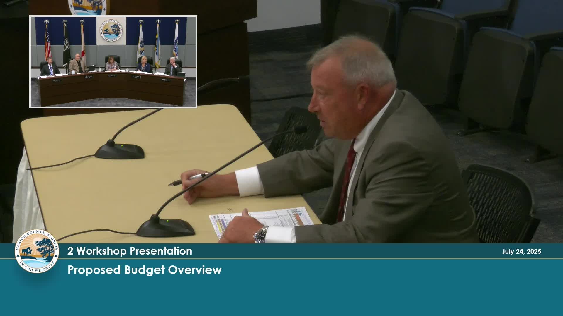 Marion County leaders advocate for collective lobbying to enhance funding efforts