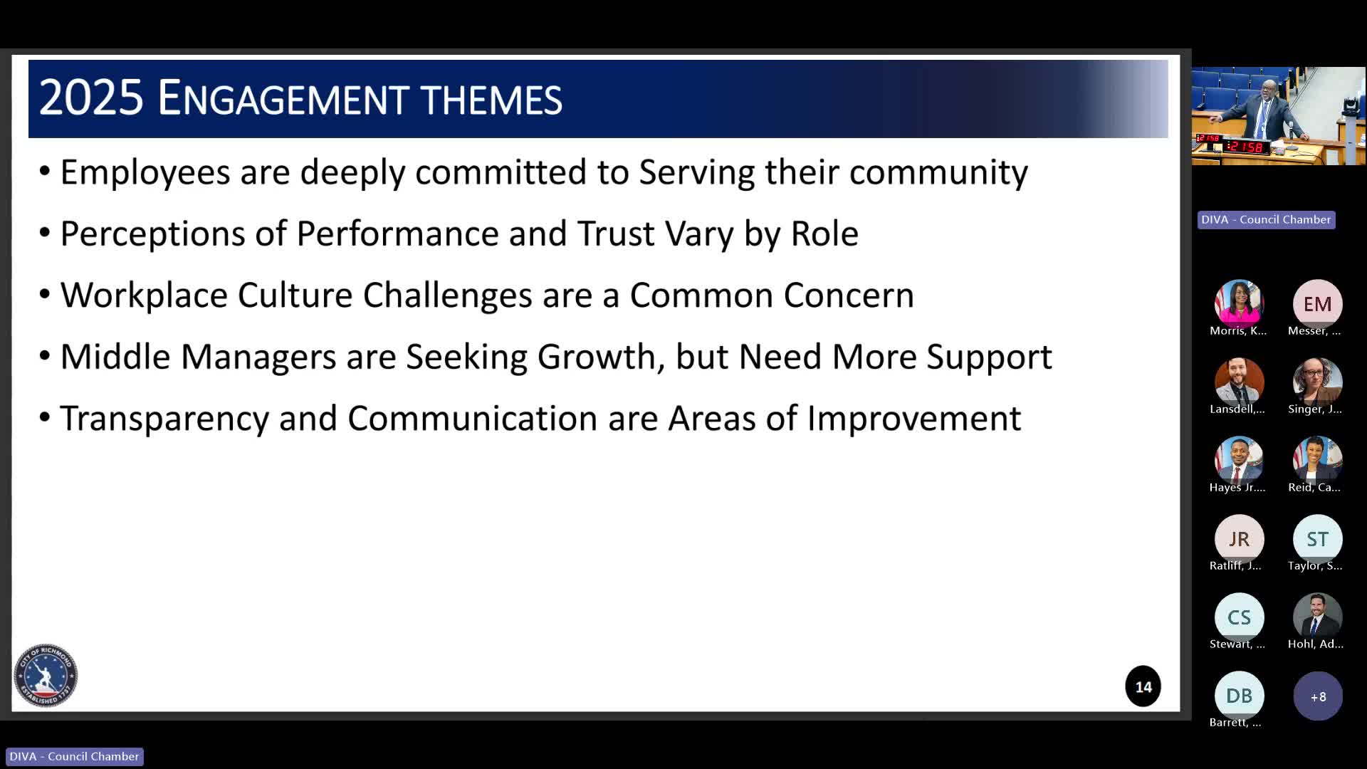 Richmond Officials Address Frontline Worker Engagement and Training Challenges