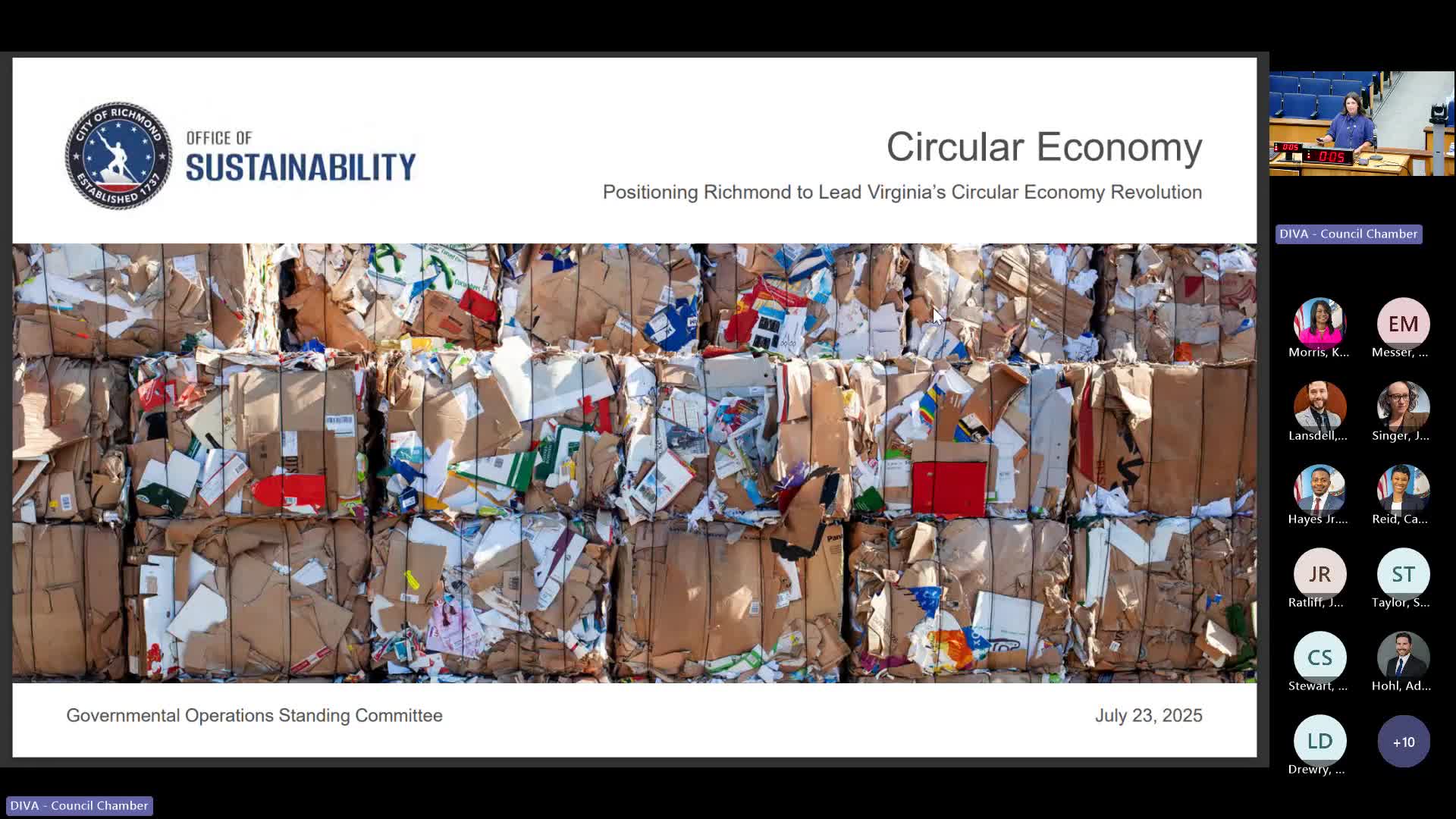Richmond plans circular economy initiative to transform waste into economic opportunities