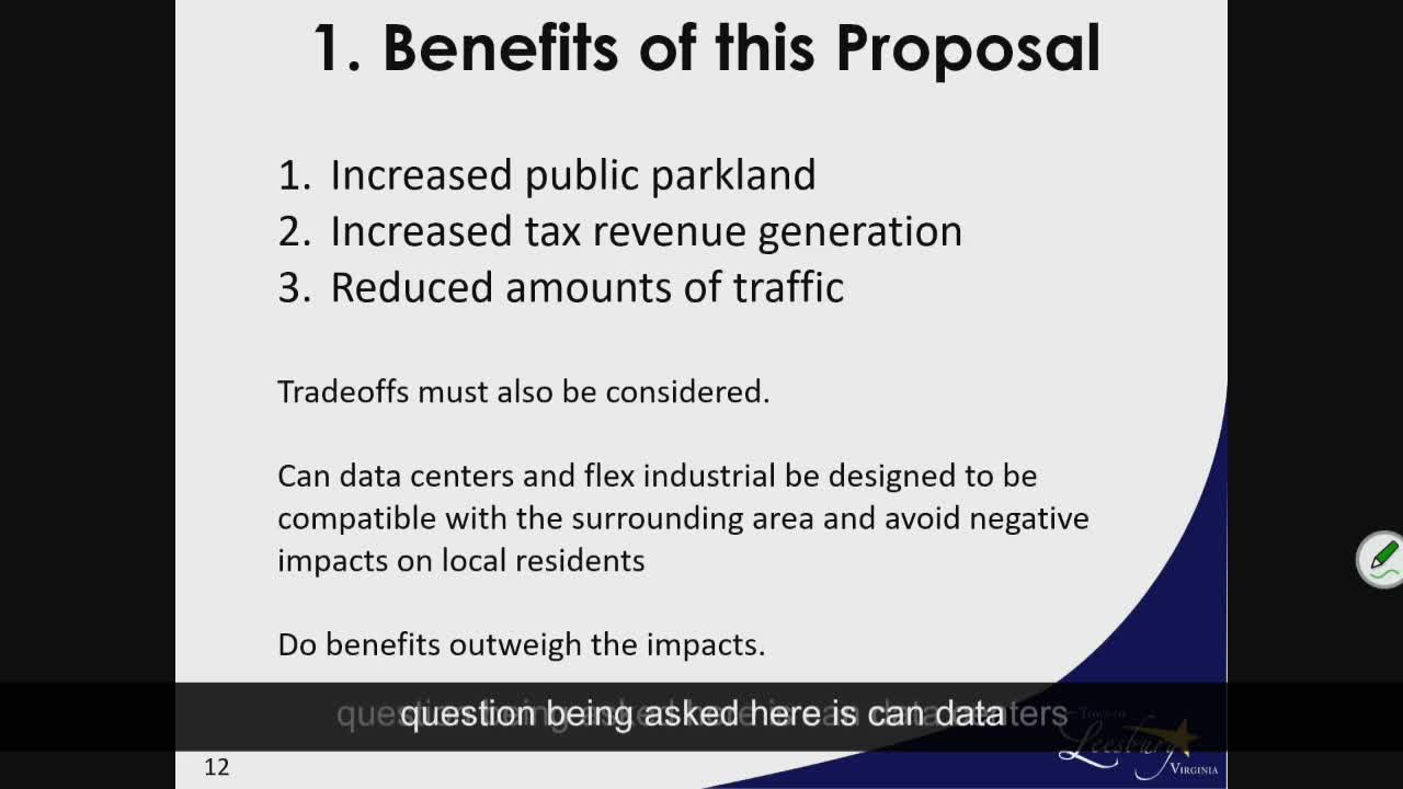Planning Commission Evaluates Compatibility of Data Centers with Local Residents