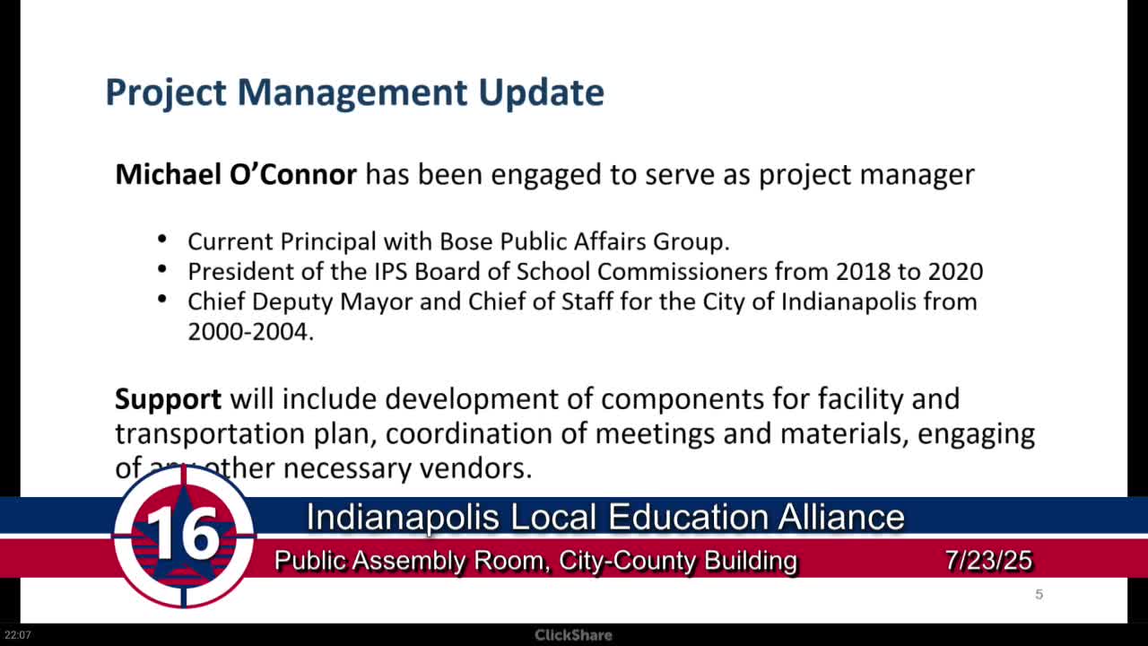 Mayor Hogsett appoints Michael to lead Indianapolis public school funding efforts