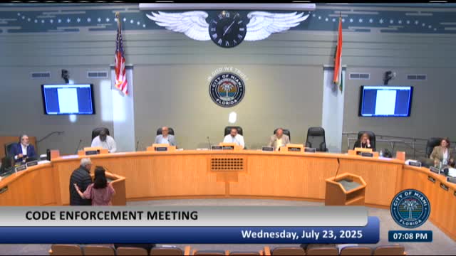Code Compliance Board Grants Extensions for Property Repairs in Northwest Miami