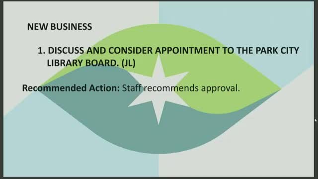 Council appoints Scott Ehman to Library Board through 2029