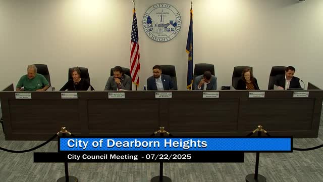 Dearborn Heights Council Rejects New Water Billing Supervisor Position Amid Controversy