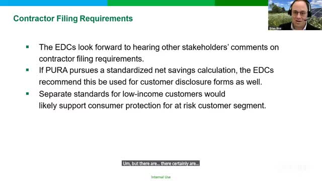 Utilities and PURA staff raise concerns about solar leases for low‑income customers, urge stronger protections