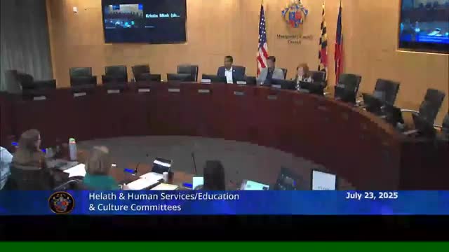 Montgomery County committees review COA designation and proposed limits on coordinating entity’s program work