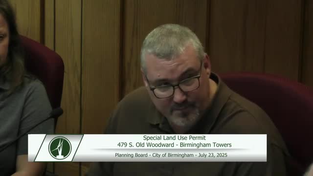 Birmingham Planning Board Debates Residential Development Impact on Downtown Mix
