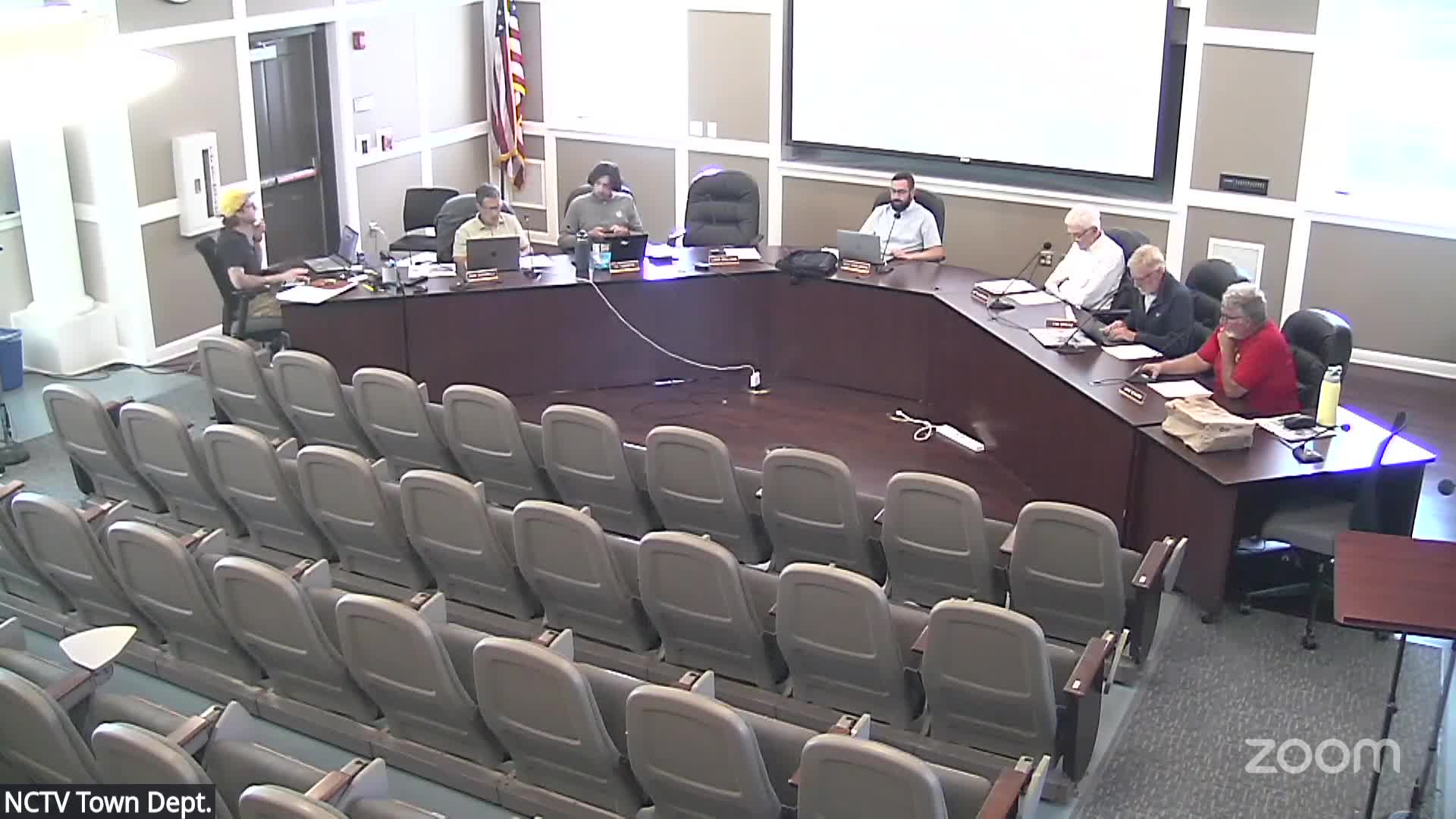 Commission reappoints Seth Engleboer chair and Linda Williams vice chair; committee appointees continued