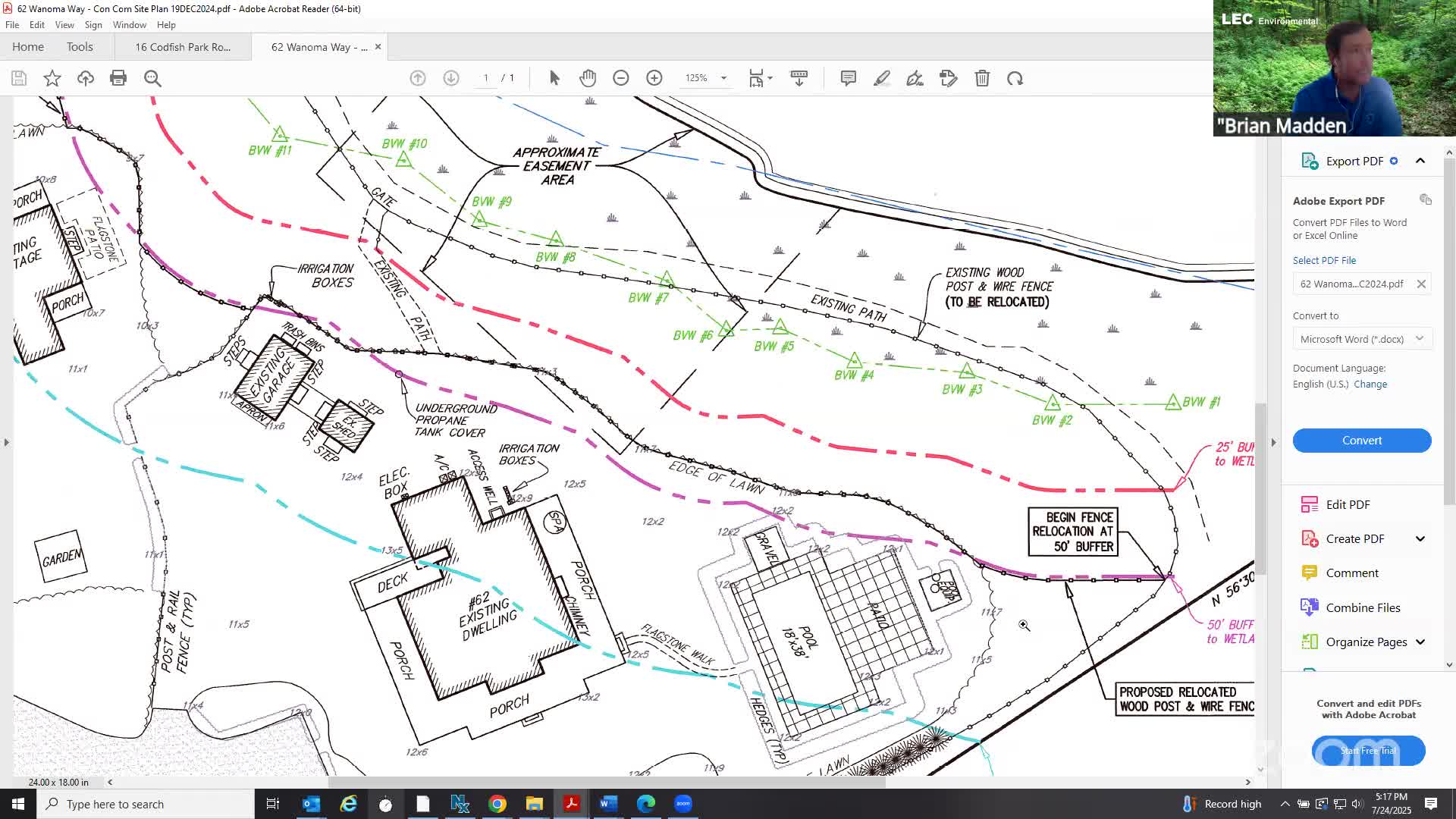 Planning Board Evaluates Fence Location Near Wildlife Habitat in Deer Migration Debate
