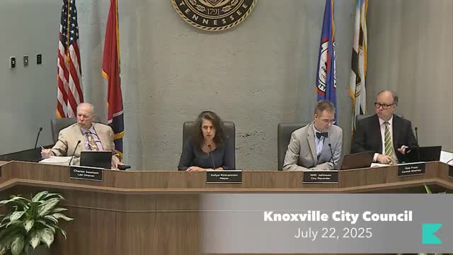 Knoxville City Council Denies Appeal After Tie Vote On Variance Request
