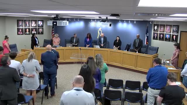 Northside Board Recognizes Scott Huddleston for Media Excellence and Preps for School Year