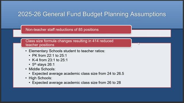 School Board Prepares for New Funding Requirements from House Bill 2 Implementation
