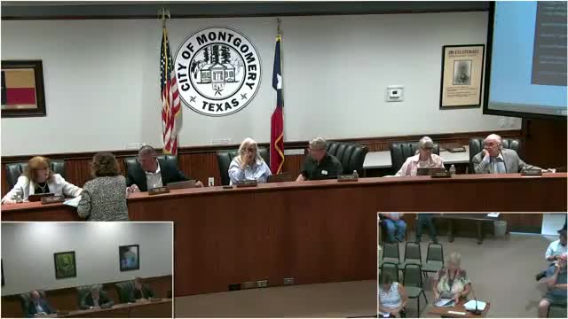 City Council Tables Budget Discussion for August Workshop and Accepts Plantersville Project