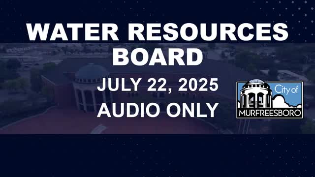 Resources Board Approves Revised Funding for Worth Wet Weather Upgrade