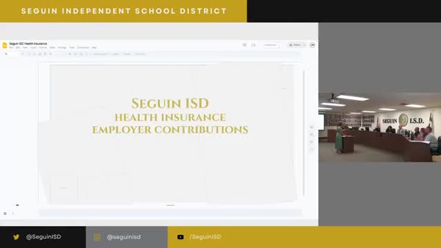 Seguin ISD Discusses Health Insurance Contributions Amid Rising Premiums