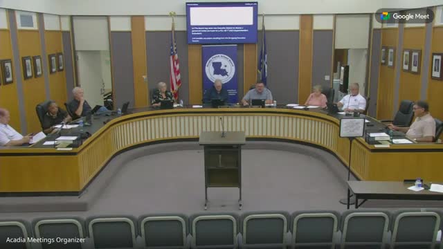 After closed session, Acadia Parish board grants superintendent 3% pay increase