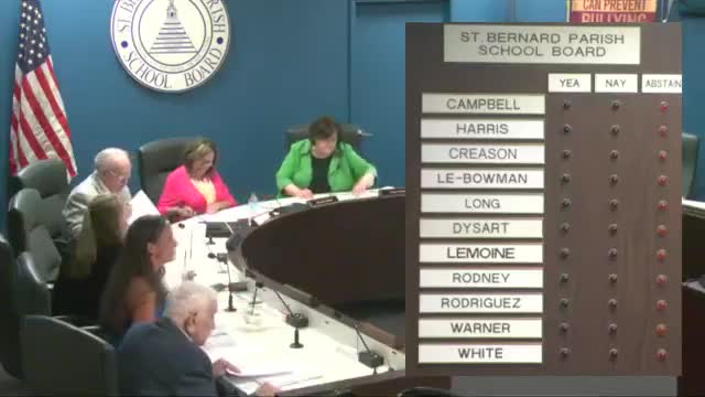 St. Bernard Parish school board schedules July 22 hearing on renewal of maintenance millage