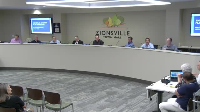 Zionsville Plan Commission debates new rules, sign‑in sheets and a consent agenda for routine plans