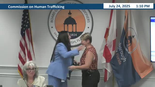 Jasmine Vasquez introduces 1 More Child's anti-trafficking efforts to interns