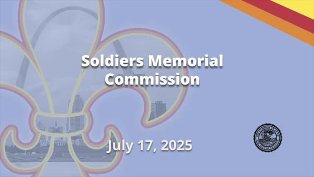 Soldiers Memorial Commission reports attendance increase, outlines exhibits and events; approves prior minutes