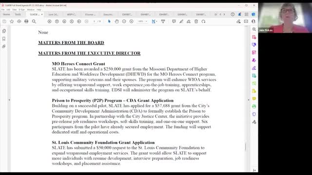 SLATE schedules veterans expo, job fairs and accepts NAACP leadership award; board invited to participate