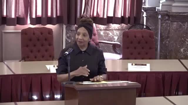 Saint Louis Collector Mavis Thompson Announces Moment of Silence for Congressman Bill Clay