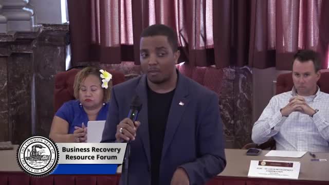 City Officials Discuss Recovery Office and Business Support After Recent Storm