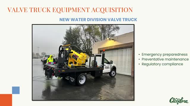 Glendora Water Division Reports 334 Leak Repairs and Rising Emergency Callouts