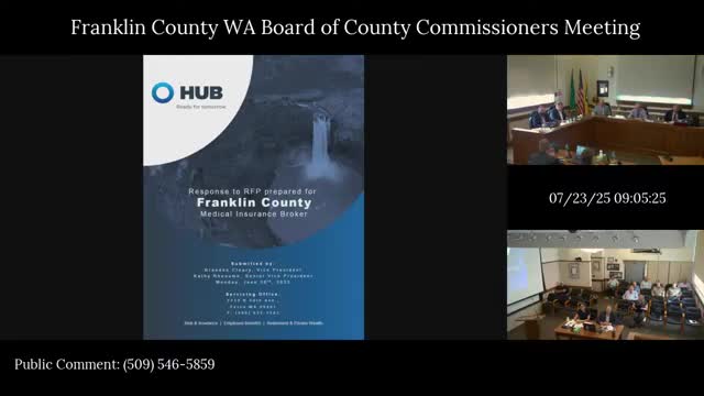 Hub Northwest outlines strategic health plan support for Franklin County employees