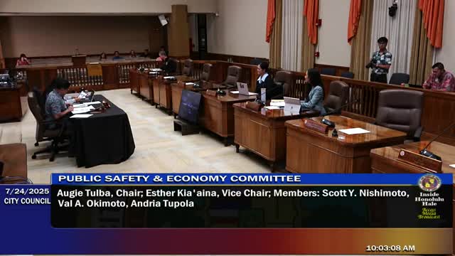 Honolulu City Council Accepts $5,000 Gift for Fire Department K9 Team