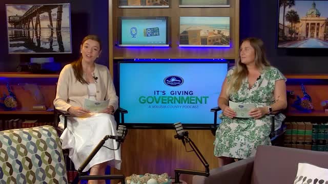 Volusia County podcast highlights beach renourishment, five stormwater projects and incubator transition