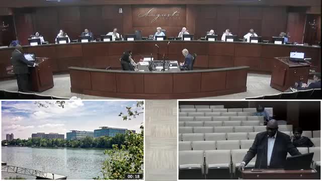 Community Member Urges Augusta Leaders to Address Authority and Vision Issues